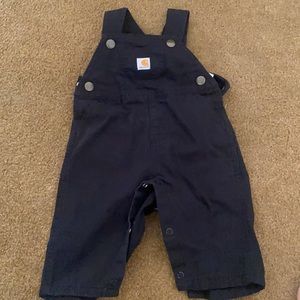 Black Carhartt Baby Overalls